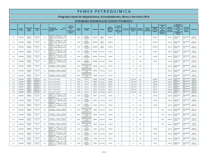 Programa Anual de Adquisiciones, Arrendamientos, Obras y Servicios 2014.