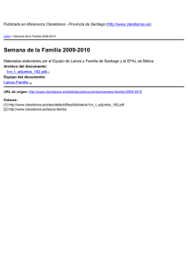 Semana de la Familia 2009-2010
