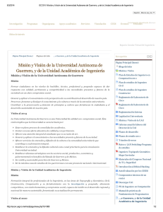 ECOVI_ Misión y Visión de la Universidad Autónoma de Guerrero, y de la Unidad Académica de Ingeniería.pdf