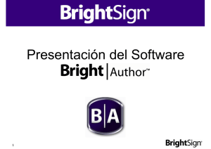 BrightAuthor esp