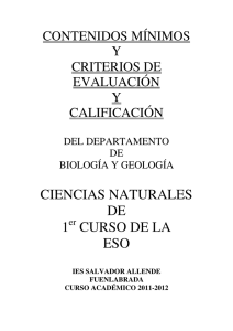 CIENCIAS NATURALES DE 1 CURSO DE LA