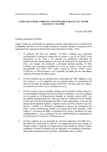 Carta de Intercambio del 5 de enero de 2006