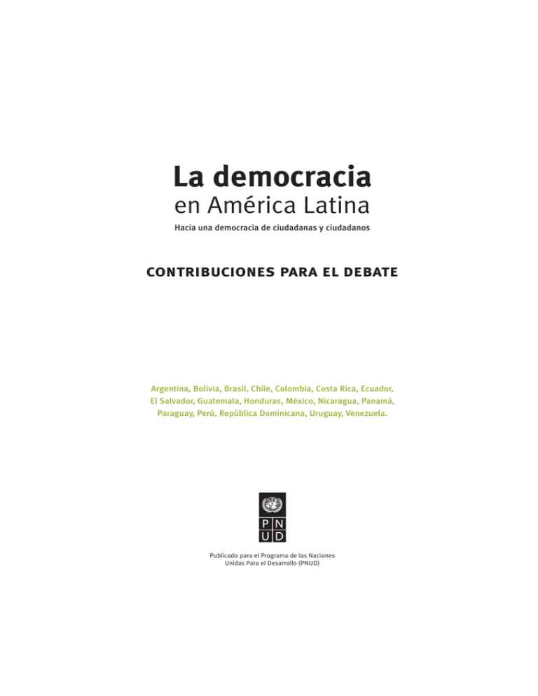 Libro La Democracia En America Latina Pdf