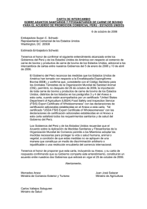 Carta de Intercambio de octubre de 2006