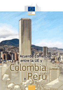 Acuerdo comercial entre la UE y Colombia y Perú