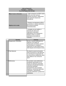 Informe Ronda XII Cartagena -  Colombia Mesa: