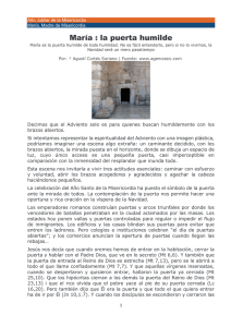13- MARIA Maria la puerta humilde † Agustí Cortés Soriano