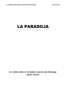 36- REFLEXION La Paradoja Libro completo (Hunter, James)