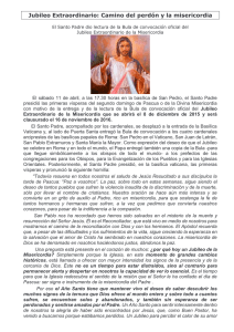 51- VATICANO Que es el Jubileo de la Misericordia (S.S.Papa Fransisco 2015)