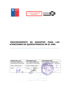 APQ 1.2 Procedimiento registro atenciones Quimio HRR V1-2013