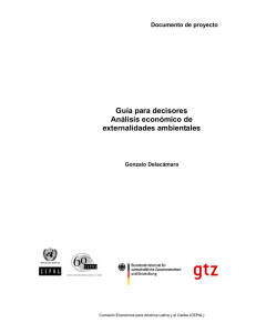 Análisis Económico Externalidades GTZ-CEPAL 2008