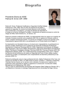 Patricia M. Ennis, CSP, ARM