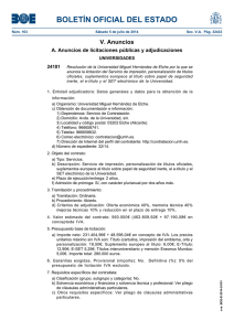 BOLETÍN OFICIAL DEL ESTADO V. Anuncios 24181