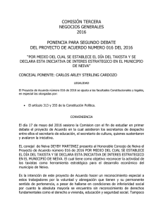 Descargar la ponencia presentada por CARLOS ARLEY STERLING CARDOZO Tipo de archivo: pdf Tamaño: 104 kB