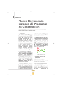 Nuevo Reglamento Europeo de Productos de Construcción
