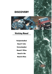Discovery 1 My95 - Manual De Taller.pdf