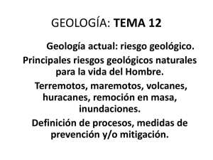 - GEOLOGIA tema 12