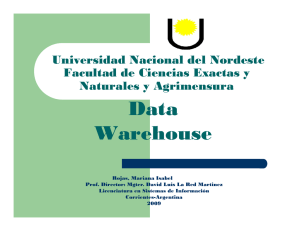 Data Warehouse.
