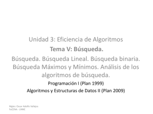 Tema 05 - Eficiencia de algoritmos- B squeda