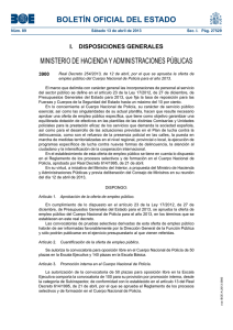 BOLETÍN OFICIAL DEL ESTADO MINISTERIO DE HACIENDA Y ADMINISTRACIONES PÚBLICAS 3900