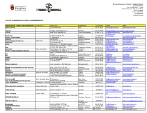 Listado empresas consultoría-auditoría energética. PDF