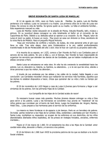 Santa Luisa de Marillac en pdf en el Colegio de San José y San Andrés (Massanassa)
