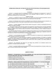 Norma 1. Utilización de locales municipales. (pdf, 77.99 Kb)