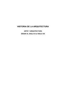 Arte y Arquitectura ( siglo XI a siglo XX)