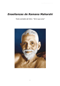 Enseñanzas de Ramana Maharshi