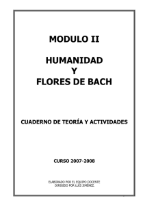 Humanidad y Flores de Bach
