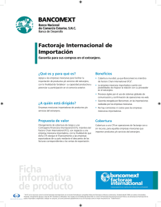 Factoraje Internacional de Importación