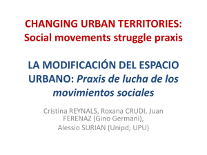 (Power Point) La modificación del espacio urbano - Praxis de lucha de los movimientos sociales.pdf [3,31 MB]