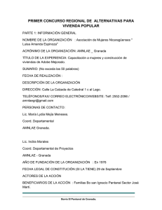 application/pdf Primer Concurso Regional de Alternativas para Vivienda Popular- AMNLAE Granada.pdf [559,03 kB]