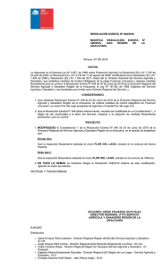 Modifica resolución exenta nº 348/2016, SAG región de la Araucanía.