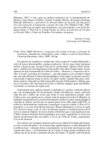298 Blázquez, 2001, 2 vols.; para un análisis exhaustivo de su... blioteca, Juan Signes Codoñer, Carmen Codoñer Merino, &amp;Arantxa Domingo