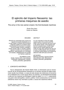 El ejército del Imperio Neoasirio: las primeras máquinas de asedio R