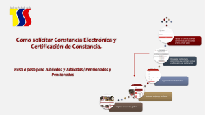 Como solicitar Constancia Electrónica y Certificación de Constancia.