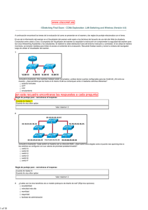 www.cisconet.es - ESwitching Final Exam - CCNA Exploration: LAN Switching and...