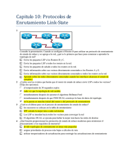 Capitulo 10: Protocolos de Enrutamiento Link-State