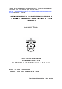 Incidencias de las NTI en las rutinas de la producción periodística en la mesa de redacción: El caso de Público (en pdf).
