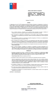 RESOLUCIÓN EXENTA Nº:2083/2016 APRUEBA  MONOGRAFÍA  DE  PROCESO  Y EXCLUYE  DEL 
