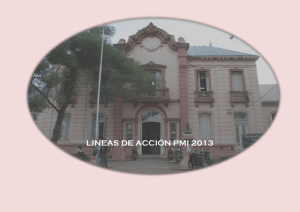 Proyecto de Mejora Institucional 2012-2013