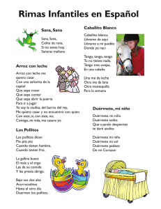Nursery Rhymes (en espanol)