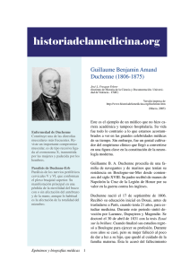 historiadelamedicina.org       Guillaume Benjamin Amand   Duchenne (806-875) 