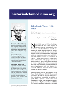 historiadelamedicina.org       Helen Brooke Taussig (898- 986) 