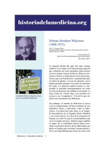 historiadelamedicina.org       Selman Abraham Waksman  (888-973)  