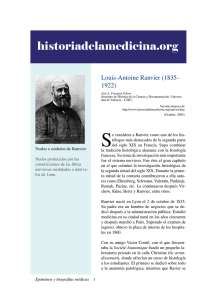 historiadelamedicina.org       Louis-Antoine Ranvier (835- 922)