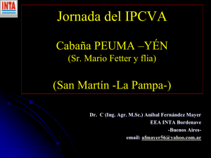 Jornada del IPCVA Cabaña PEUMA –YÉN (San Martín -La Pampa-)
