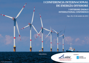 I CONFERENCIA INTERNACIONAL DE ENERGÍA OFFSHORE  I OFFSHORE ENERGY