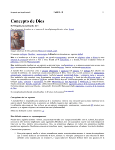 CONCEPTO DE DIOS. Formato .pdf